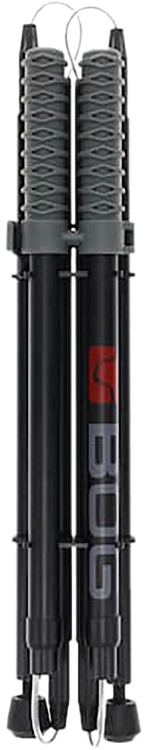 Der BOG DeadShot Compact ist ein praktischer Mini Standing Bipod in mattem Schwarz, ideal für präzises Schießen und optimale Stabilität im Feld.