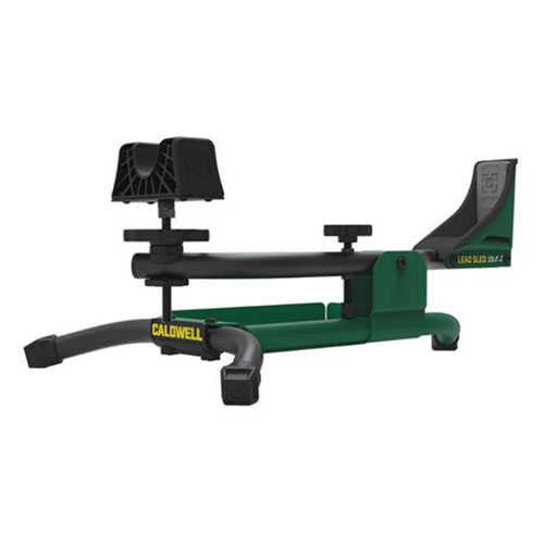 Der Caldwell Lead Sled Solo 2 reduziert bis zu 85% des Rückstoßes, bietet präzise Höhenanpassungen und schützt dein Gewehr und Scope vor Stößen.