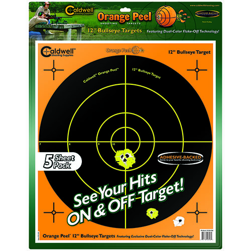 Entdecke die Caldwell Orange Bullseye Targets! 🎯 Erlebe präzise Treffer und sofortige Rückmeldung mit der dualen Farb-Abblättertechnologie.