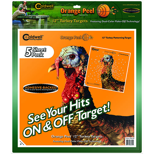 Teste deine Schießfähigkeiten mit den Caldwell Orange Peel Targets! 🎯 Sie zeigen dir Treffer klar und deutlich, ideal für jedes Training.