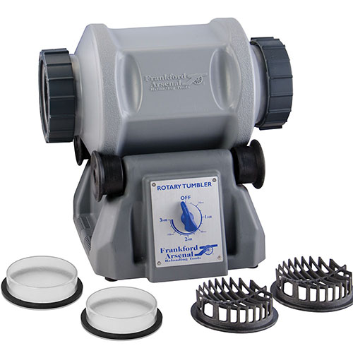 Erlebe die kraftvolle Reinigung mit dem Frankford Arsenal Platinum Series Rotary Tumbler 7L! ✨ Perfekt für bis zu 1000 Stück .223 Messing.