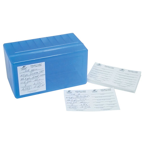 Organisiere deine Handladungen mit den Frankford Arsenal Reloader's Labels! 📦 100 praktische Peel & Stick Etiketten für deine Munition.