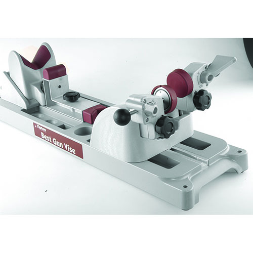 Entdecke die Tipton Best Gun Vise™ für optimale Reinigung und Wartung deiner Feuerwaffen 🔧. Stabil, vielseitig und langlebig!