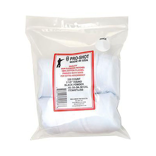 Entdecke die Tipton Patches 45-58 Kaliber, 2,5