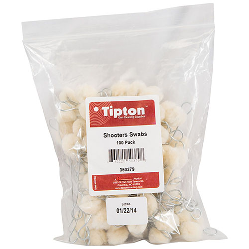 Entdecke die Tipton Shooters Swabs! 🧼 Perfekt zum Reinigen und Schmieren von schwer zugänglichen Bereichen. Ideal für jeden Schützen!