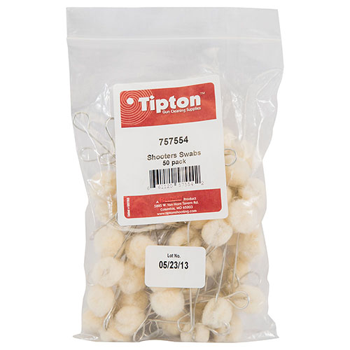 Entdecke die Tipton Shooters Swabs! 🧼 Ideal für Schmierstoffe und Reinigung schwer zugänglicher Bereiche. Perfekt für deine Waffenpflege!