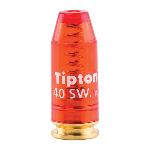 Verwende die Tipton Snap Caps für deine 40 S&W Pistole! ✨ Ideal zum Testen des Abzugswiderstands und zum Lagern deiner Waffen.