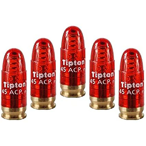 Entdecke die Tipton Snap Caps für Pistol 45 ACP! 🏆 Perfekt zum Überprüfen und Anpassen des Abzugswegs. Schütze deine Waffe!