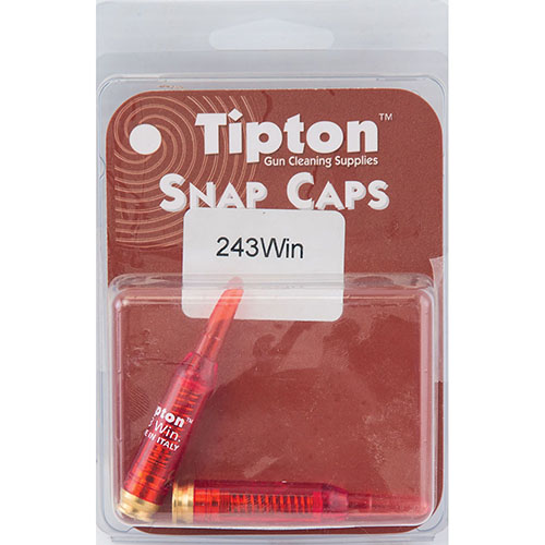 Entdecke die Tipton Snap Caps für dein 243 Win Gewehr! Ideal zum Testen und Lagern. ✨ Schütze deine Waffe mit diesen praktischen Dummie-Patronen!