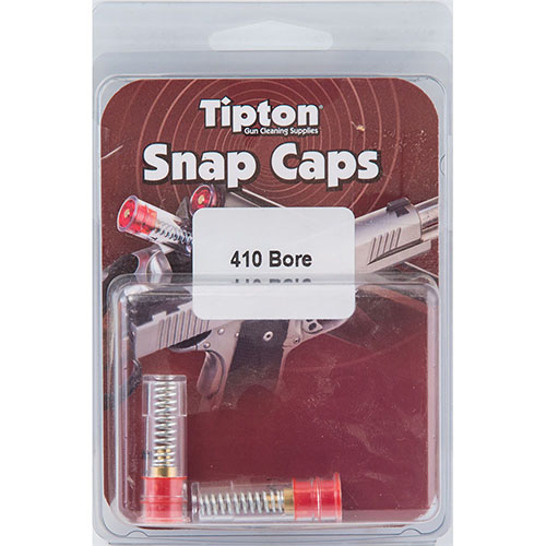 Sichere deine Waffe mit den Tipton Snap Caps für .410 Bore. Ideal zum Testen und Lagern! ✨ Hol dir jetzt das 2er Pack!