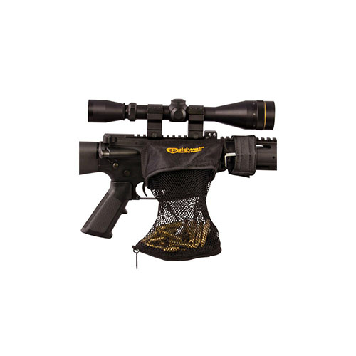 Verabschiede dich von verstreuten Hülsen! Der Caldwell AR-15 Brass Catcher fängt deine .223 Hülsen auf und schützt dich. 🔥