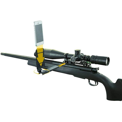 Entdecke die Caldwell Pic Rail Phone Mount 📱 für dein Smartphone! Ideal für Action-Aufnahmen beim Schießen oder Jagen. Robust & vielseitig!