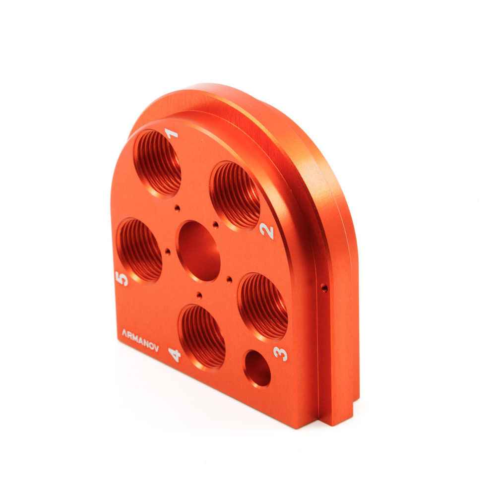 Erlebe präzise Munition mit dem ARMANOV Dillon 650 Toolhead - Zero Play. 🚀 CNC-bearbeitet für optimale Konzentrizität und Leistung!