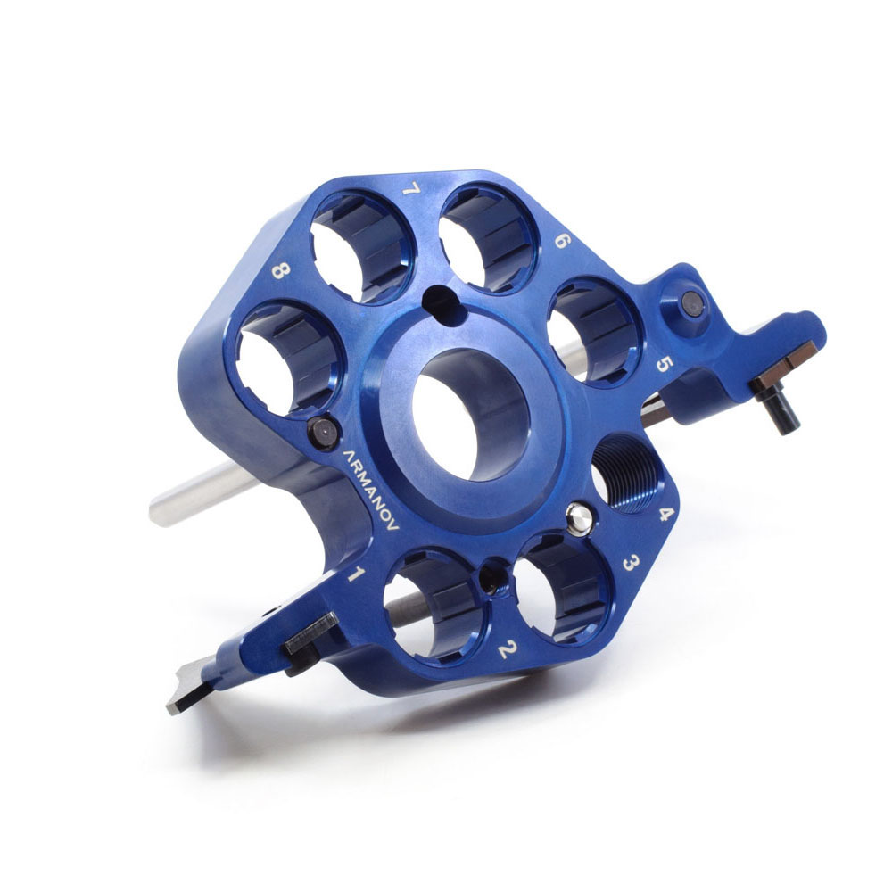 Upgrade deinen Dillon Super 1050 mit dem ARMANOV Toolhead! 🚀 Schneller Patronenwechsel, integriertes LED-Licht und hohe Präzision erwarten dich.