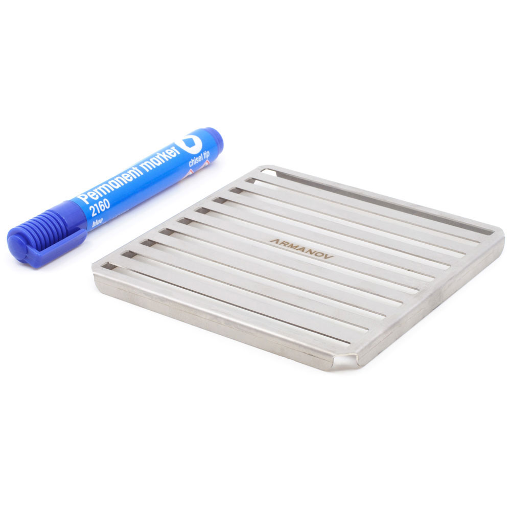 Markiere deine Munition mit der ARMANOV Stencil für Brass Marking. 🖊️ Ideal für .40S&W und .45ACP, langlebig und einfach zu verwenden!