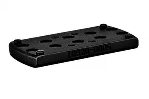 Mit dem Adapter für die UNIVERSAL-Schnittstelle kannst du ein Docter Red Dot Sight direkt auf deinem ERA TAC Zielfernrohr montieren und hast dank 20° Offset stets einen klaren Blick.