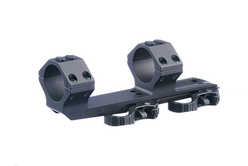 Die ERATAC One-Piece Mount bietet vielseitige Kompatibilität, sichere Montage mit QD-Sicherheitshebeln, modulare Erweiterungsmöglichkeiten und bewährte Haltbarkeit.