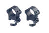 Die ERATAC Two-Piece Ring Mounts bieten eine robuste, leichte Konstruktion aus Flugzeug-Aluminium, schnelle Montage mit QD-System und anpassbare Rail-Tension.