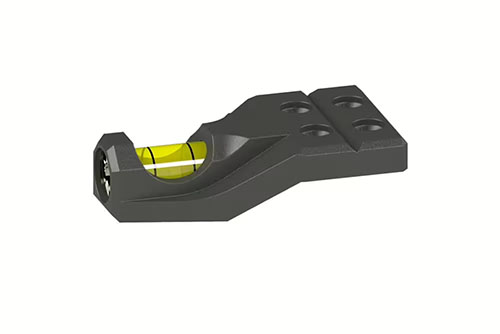 Die ERATAC Adapter mit Bubble Level bieten nahtlose Integration, ambidextrides Design und verbessern die Genauigkeit durch sofortige visuelle Rückmeldung.