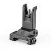 Die ERATAC Backup Sights bieten eine wettbewerbsfähige, ultra-feine Sicht mit einem schlanken 1,35 mm Frontpost und lassen sich schnell für eine klare Sicht einklappen.