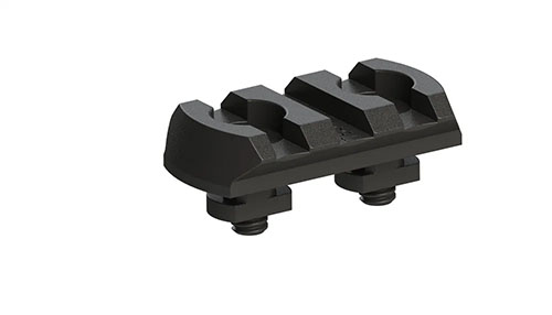 Die ERATAC M-LOK Picatinny-Rail mit 3 Slots bietet dir vielseitige Montagemöglichkeiten für Zubehör und sorgt für eine stabile und sichere Befestigung.