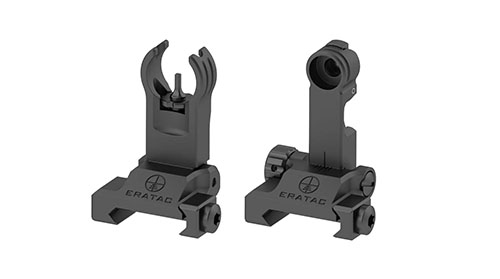Die ERATAC Backup Sights bieten dir zuverlässige Präzision, robusten Schutz und ein ultra-flaches Design, perfekt für AR-15 und andere Optiken.