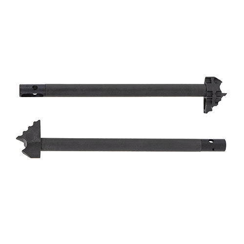 Entdecke die BLK LBL BIPOD Spike-Füße für perfekten Halt auf jedem Untergrund! 🌍 Schnell austauschbar und ideal für Schießen und Jagen!