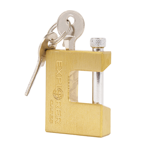 Schütze deine Explorer Cases mit unserem robusten Messing Schloss 🔒. Ideal für sicheren Transport und perfekten Sitz. Jetzt entdecken!