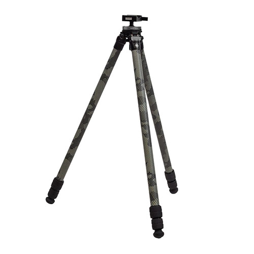 Der Scout Series Military Tripod bietet maximale Stabilität, Tarnung und Zuverlässigkeit mit leichten, fortschrittlichen Beinen, Wolfskrieger LegLock System und salzwasserbeständigem Zubehör.