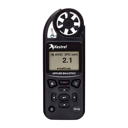 Der Kestrel 5700 Elite misst 15 Umgebungsparameter, bietet Bluetooth LiNK, eine benutzerfreundliche Oberfläche und Zugriff auf die umfassende "Litz"-Bibliothek.