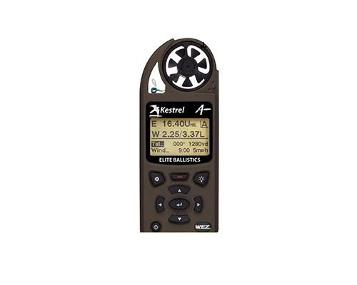 Der Kestrel 5700X WEZ bietet dir präzise Ballistikdaten, WEZ-Analyse und eine benutzerfreundliche Schnittstelle für maximale Trefferwahrscheinlichkeit.