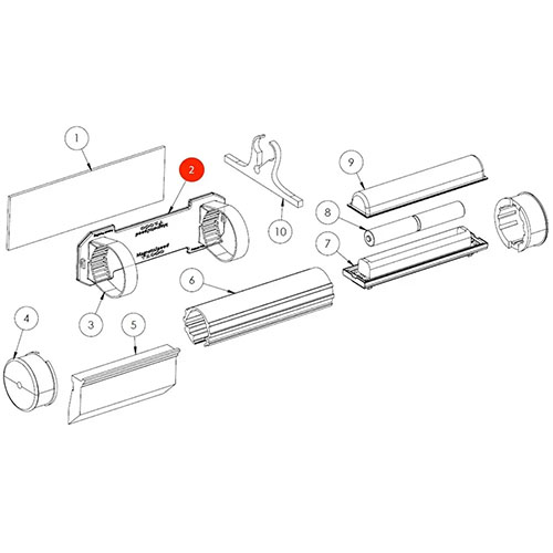Die T1000 Mounting Plate mit integrierten Hooks von MAGNETOSPEED bietet dir eine stabile Befestigung und einfache Handhabung für präzises Schießen.