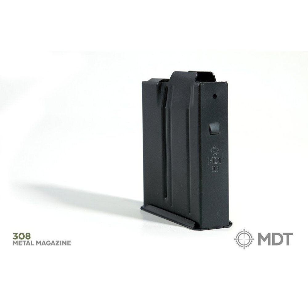 MDT Metal Magazine Short Action 308 10 rounds with binder plate