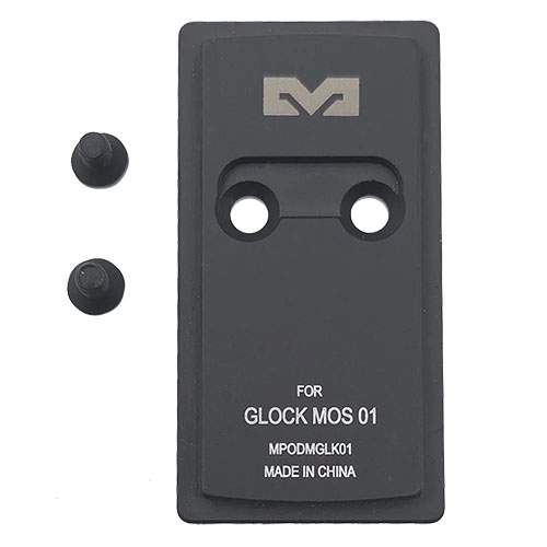Die MPO PRO-F Direct Mount Plate von Meprolight ermöglicht eine einfache und stabile Montage auf deinem Glock MOS Standardrahmen für präzises Zielen.