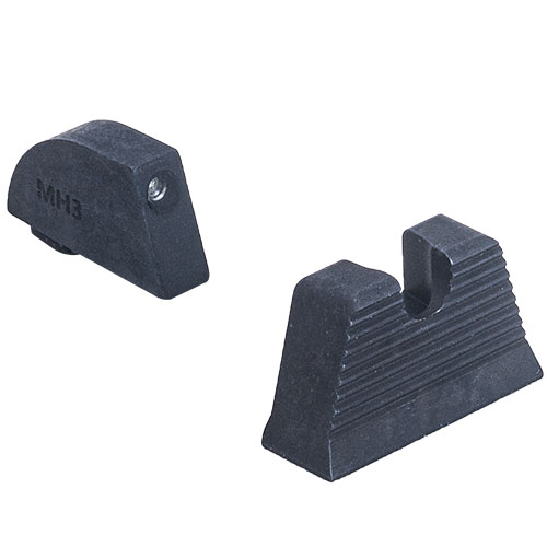 Die GLOCK MPO-DS und MPO-PRO S Back Up Sights bieten dir präzise Zielhilfe mit robustem Design für optimale Leistung in jeder Situation.