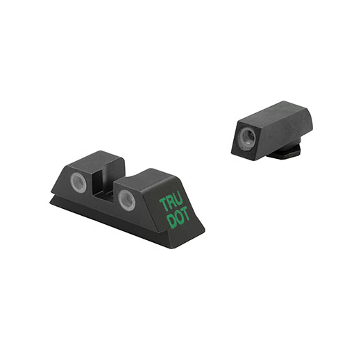 Verbessere deine Zielgenauigkeit mit dem Tru Dot FIXED PISTOL SET für Glock! 🌟 Ideal für Tag- und Nachtbedingungen, einfach zu montieren.