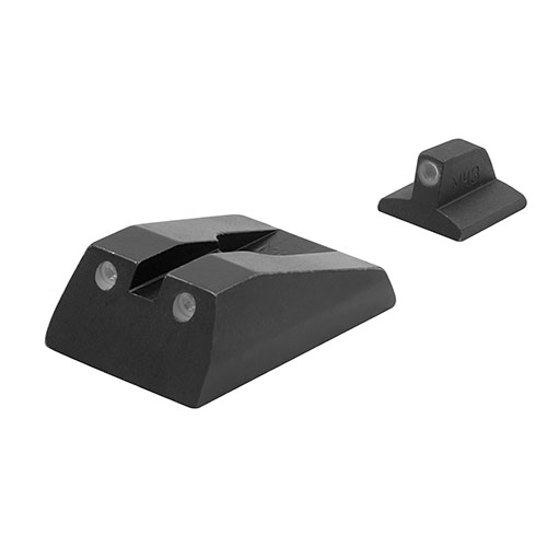 Verbessere deine Zielgenauigkeit mit dem Tru Dot FIXED PISTOL SET für Ruger P90. 🌟 Ideal für alle Lichtverhältnisse und einfach zu montieren!