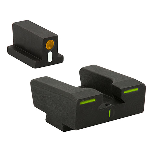 Verbessere deine Zielgenauigkeit mit dem Tru Dot R4E Pistol Set für Glock! 🎯 Ideal für alle Lichtverhältnisse und einfach zu montieren.