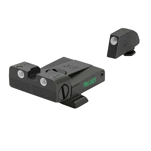 Verbessere deine Schießfähigkeiten mit den MEPRO Tru Dot verstellbaren Sights für Glock. 🌟 Über 85% Trefferquote bei allen Lichtverhältnissen!