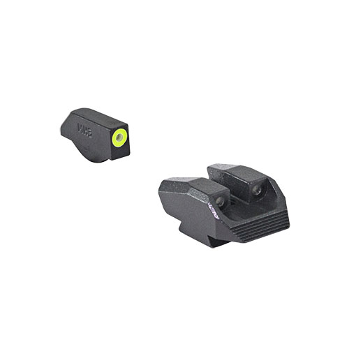 Erlebe die Helligkeit der HYPER BRIGHT FIXED PISTOL SIGHTS von Kimber! 🌟 Ideal für Tag und Nacht, zuverlässig und wartungsfrei.