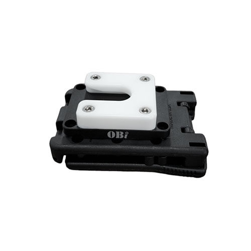 Der OBI Clamp Lock mit TEK-LOK bietet eine sichere Befestigung für Rucksäcke und Gürtel, ideal für flexibles Gear-Mounting unterwegs.