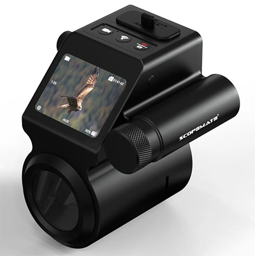 Erlebe mit der ScopeMate S28-TSC 4K Scope Kamera gestochen scharfe Aufnahmen, intuitives Touchscreen und automatische Aufnahme durch Rückstoß – ideal für Jäger und PRS-Schützen!