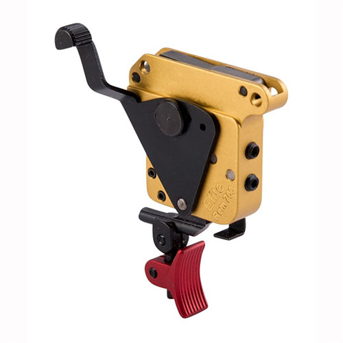 Der Timney Calvin Elite Trigger für deine Remington 700 ist komplett einstellbar, bietet Sicherheit, keine Gunsmith-Anpassung nötig und ist sofort einsatzbereit.