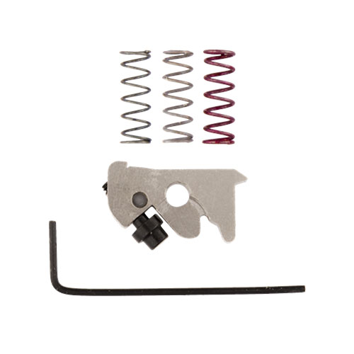 Der Timney 870 Trigger Fix sorgt für einen sauberen, einstellbaren Abzug und enthält Sear, drei Zugfedern und einen Inbusschlüssel für optimale Anpassung.