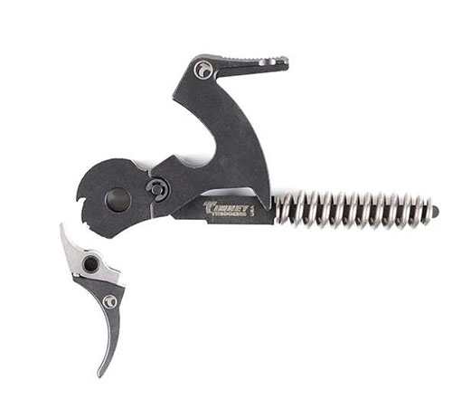 Der Timney Lever Action Trigger bietet eine präzise Abzugskraft von 3-3,5 lb, sorgt für eine verbesserte Genauigkeit und ist einfach zu installieren – ganz ohne Gunsmith!