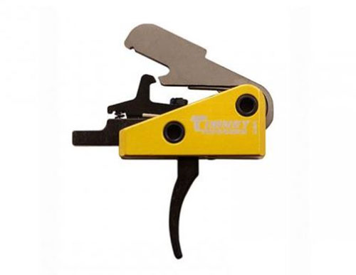 Der TIMNEY AR-15 Trigger bietet eine einfache Montage, ein präzises Abzugsgefühl und ein leichtes Aluminiumgehäuse – perfekt für alle "small-pin" AR-15 Gewehre.