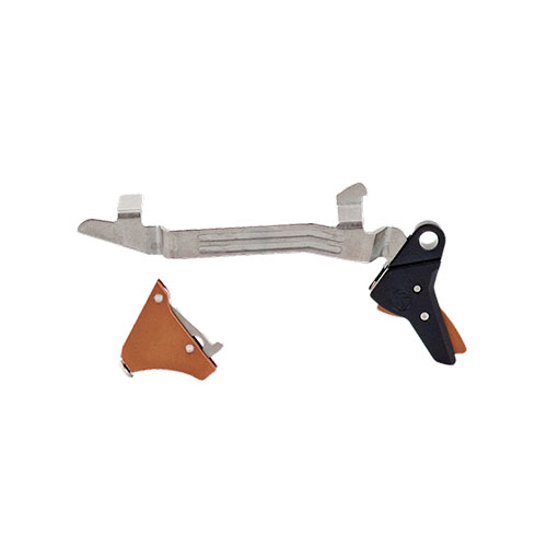 Hol dir das Ultimate Builder's Kit für Glock Gen 3-4 von Timney: Leichterer Pull mit 2,5-3 lbs, verbesserte Zuverlässigkeit und ein smootheres Gefühl!