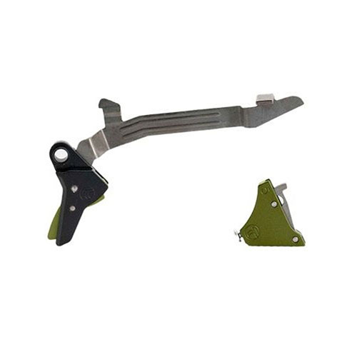 Der Timney GLOCK Trigger mit einem Abzugsgewicht von 3 lb bietet dir präzise Leistung für GLOCK Gen 3-4 Modelle wie G20, G21, G29, G30, G40 und G41.