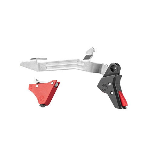 Der Timney Alpha Competition Trigger bietet einen leichten 3 lb Abzug mit glattem Take-up und präzisem Break – einfach zu installieren und zuverlässig.