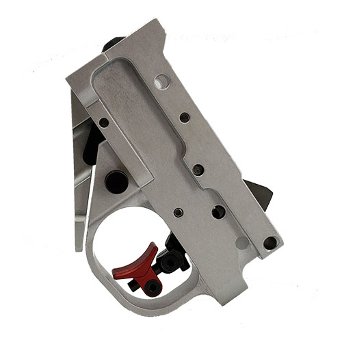 Der RUGER 1022 2 Stage Trigger von TIMNEY bietet eine präzise, werkseitig eingestellte Abzugsgewicht von 0,5 lbs und 1 lb für konstante Leistung ohne Anpassung.